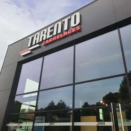 facade showroom Tarento Carrelages Volmerange-les-Mines