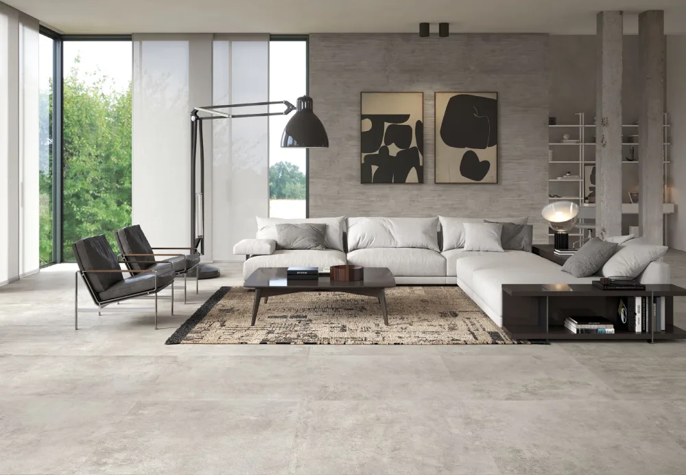 Revêtement intérieur effet béton | Tarento Carrelages