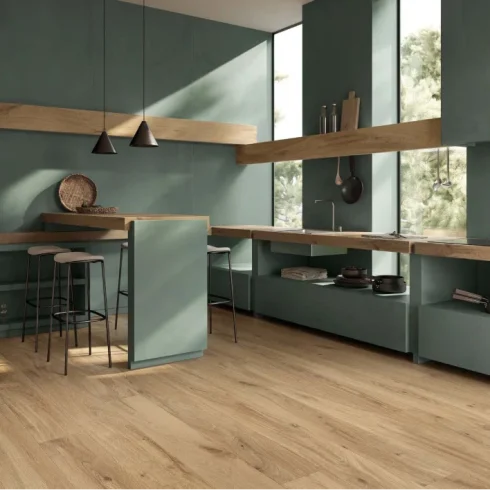 Revêtement effet bois intérieur – Tarento Carrelages Volmerange-les-Mine